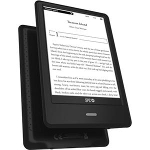 SPC Dickens Light 2 Pro - E-book 6 pollici touch screen E-Ink | Luminosità e temperatura del colore regolabili | 8 GB oltre 8000 libri | 1 mese di autonomia | Leggero e sottile | USB-C | Nero