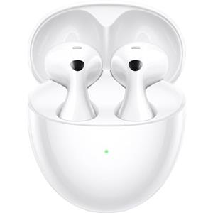 HUAWEI FreeBuds 6 Auricolari Wireless, Vestibilità aderente all'orecchio, Doppio driver True Sound, Chiamate stabili e cristalline, Open-fit ANC, 36H Durata della Batteria, IP54, iOS & Android,Bianco