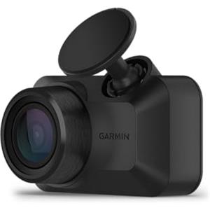 Garmin Dash Cam Mini 3, 1080p, 140°, 30 fps, Videocamera Auto, Compatta, Riprende a ciclo continuo, Garmin Clarity HDR, Sensore incidenti, Sorveglianza veicolo, Salvataggi in cloud
