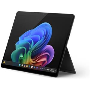 Microsoft Surface Pro (alimentatore non incluso) | Copilot+ PC | 13" Touchscreen | Snapdragon® X Plus | 16GB RAM | 512GB SSD | Ultimo modello 11esima edizione | Nero