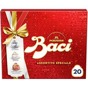Perugina BACI PERUGINA Cioccolatini Assortiti ripieni al Gianduia, Scatola Regalo Speciale 250g