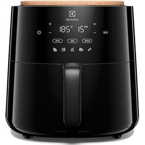 Electrolux Friggitrice ad aria EAF5B - Capacità 5L - Friggitrice aria Rivestimento antiaderente - 1500W - 8 Programmi preimpostati - Lavabili in lavastoviglie - Timer 0-60min - 80-200°c