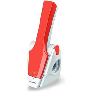 Ariete 447 Gratì 2.0 - Grattugia elettrica ricaricabile senza filo - 1 kg di formaggio con una ricarica - Rullo Acciaio Inox - Arancione
