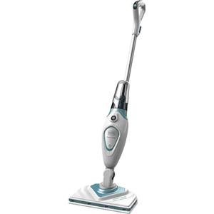 BLACK+DECKER FSM1616-QS LAVAPAVIMENTI A VAPORE STEAM-MOP™ - Potenza 1600 w - Tecnologia Autoselect® con regolazione del vapore manuale, Capacità 350 ml, Serbatoio estraibile Testa lavapavimenti snodabile, Cavo 5 mt