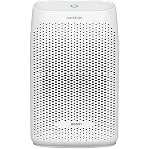 Cecotec Deumidificatore essenziale BigDry 2000, 300 ml/giorno, serbatoio rimovibile da 0,7 litri, copertura fino a 20 m2, filtro rimovibile e lavabile, spegnimento automatico