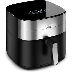 Princess Dual Heat Airfryer 8L XXL, Friggitrice ad aria con Doppio Elemento Riscaldante per una Cottura più Rapida e Risultati Croccanti, 15 in 1, Senza BPA e PFAS, 2000 W, 182280