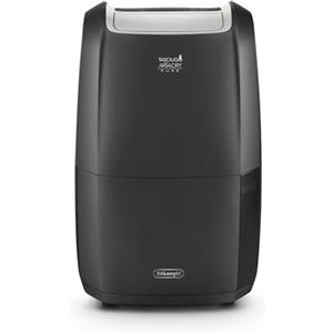 De'Longhi Tasciugo AriaDry Multi - Deumidificatore Casa Portatile, Purificatore d'Aria, Assorbi Umidità 21L/Giorno, Asciugabiancheria, Antimuffa, Wi-Fi e Alexa, Display LCD, Grigio (DDSX220WFA)