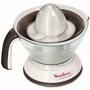 Moulinex Vitapress Spremiagrumi, Capacità di 0,6L, Caraffa Graduata, Accensione/Spegnimento Automatici, Doppia Rotazione, 2 Filtri, Facile da Usare, PC300B