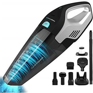 Cecotec Aspirabriciole Senza Fili Conga Popstar Micro 18,5V Animal Hand. 110W, Tecnologia Ciclonica Senza Sacchetto, Solidi-Liquidi, Serbatoio 500 ml, Batteria Ioni Litio, Accessorio Animali Domestici