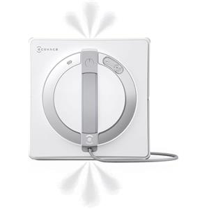 ECOVACS W2 PRO Robot Lavavetri, Robot Vetri con 3 Ugelli Spruzzatori d'acqua, Sistema di Protezione a 10 Livelli, Pianificazione del Percorso WIN-SLAM 4.0, Sistema di Scalata Stabile