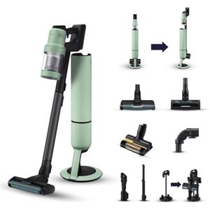 Samsung Scopa Elettrica Ricaricabile VS90F40DEM/WA BESPOKE Jet™ AI Ultra complete extra, Aspirapolvere Senza Filo, Clean Station, Potenza 400W, Fino a 160 Min di Autonomia, Satin Mint
