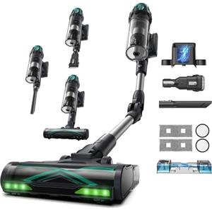 Vexilar Aspirapolvere Senza Fili Potente 65000Pa/ 60 Min, V15 Max Scopa Elettrica Senza Fili Antigroviglio,Aspirapolvere Lavapavimenti,Ultraleggero,Aspirapolvere Senza Sacco per Pavimenti/Tappeti