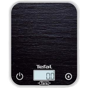 Tefal Optiss, Bilancia da cucina elettronica, Display retroilluminato di facile lettura, Resistente ai graffi, Capacità di 5 kg, Ardesia, BC50D2V0