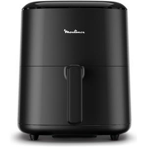 Moulinex Easy Fry Max Friggitrice ad Aria, 5 Litri/ 1Kg , Capacità 6 Persone, 1500 W, 10 Programmi di Cottura, Risultati Veloci, Touchscreen, Cestello Lavabile in Lavastoviglie, EZ2458