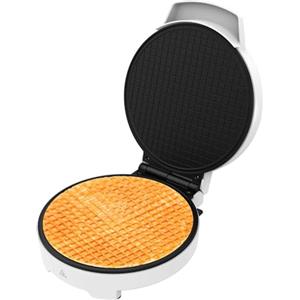 Cecotec Piastra per Waffle, Waffle Maker Fun Gofrestone Cone. 1000W, in Acciaio Inox, 1-5 Waffle a Forma di Cuore o Uno Grande, Antiaderente, Indicatore Luminoso, Protezione contro il surriscaldamento