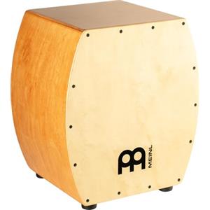 Meinl Percussion Arch Bass Cajon - Drum Box Bulbosa con Suono Rullante e Bassi Profondi - Suprrficie di Suono in Acero (SUBCAJ7SNT-M)