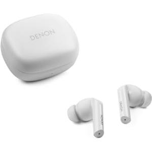 Denon AH-C840NCW - Auricolari in-ear True Wireless Blueooth con cancellazione attiva del rumore, resistenti all'acqua con qualità di chiamata cristallina, colore: Bianco