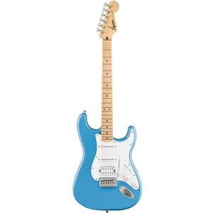 Fender Chitarra elettrica FSR Squier Sonic® Stratocaster® HSS, tastiera in acero, battipenna bianco, California Blue