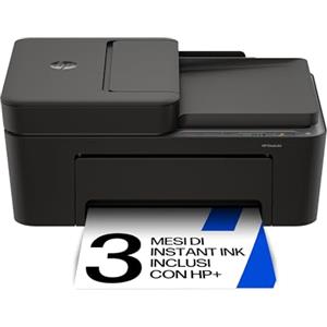 HP DeskJet 4320 A24HMB, Stampante Multifunzione a Getto d'Inchiostro A4 a Colori, Fronte e Retro Manuale, 8,5 ppm, Wi-Fi, ADF, 3 Mesi di Inchiostro Instant Ink Inclusi, Nera