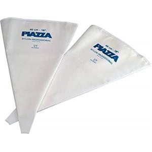 PIAZZA - Sac a Poche Professionali Senza Beccucci - Confezione 2 Sacchetti da 46 cm - Per Realizzare Decorazioni su Dolci, Torte, Cioccolatini e Pasticcini - Riutilizzabili e Resistenti in Nylon
