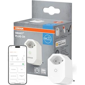 OSRAM Presa OSRAM SMART+ Wifi Plug CH Svizzera, 2300W, 10A, IP20, bianco, Alexa, Google Home