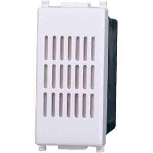 Elektronova Suoneria 6A 230V Bianco compatibile Vimar Plana 1601