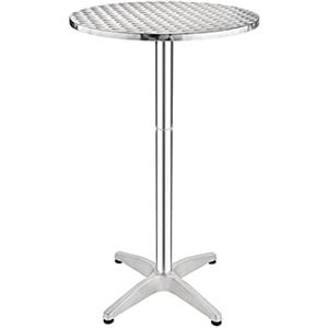 Bolero U502 Poseur tavolo, in acciaio INOX, diametro: 60 cm, colore: Argento