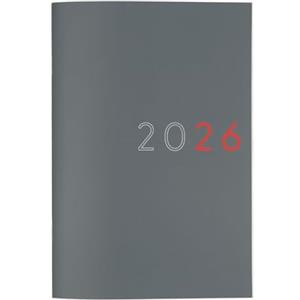 Finocam - Agenda Planner Layout Mensile 2026 Layout Mensile Gennaio 2026 - Dicembre 2026 12 mesi Grigio Internazionale, Medio - Y11-165x240 mm