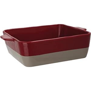 Olympia DB527 - Pirofila in ceramica rossa e tortora