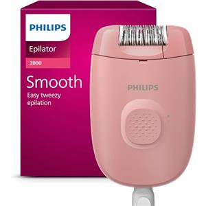 Philips Epilatore Serie 2000, epilatore con filo per gambe, dispositivo di epilazione da donna, modello BRE229/00