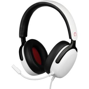 Konix Cuffie gaming con cavo circumaurali Nexus per Nintendo Switch e Switch 2 - Altoparlanti da 40 mm - Microfono - Jack 3,5 mm - Cavo 1,5 m - Bianco