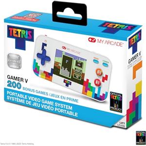 MY ARCADE GAMER V CLASSIC TETRIS 2,5'' PORTABLE GAMING SYSTEM (201 GIOCHI IN 1)