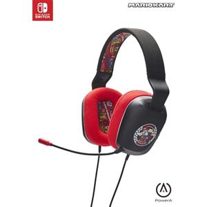 PowerA Wired Stereo Headset for Nintendo Switch - Mario Kart Rivals, 3.5 mm, wired, stereo, officially licensed