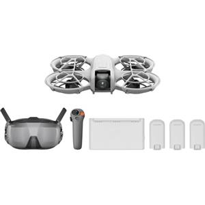 DJI Neo Combo Motion Fly More, mini drone con fotocamera UHD 4K, 135g drone che vola da solo e ti segue, decollo dalla mano, con RC Motion 3 e 3 batterie (Neo motion fly more combo)