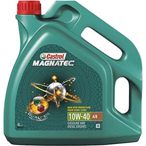 Castrol Olio lubrificante motore Magnatec 10W-40 A3/B4-4 litri - olio per motori benzina e diesel