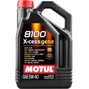 Motul Olio motore Motul 8100 X-CESS 5W40 LT. 4