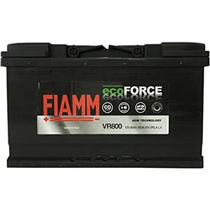 ricambi auto smc BATTERIA FIAMM ECOFORCE AGM VR800 80Ah 800A EN - DX START&STOP MHD