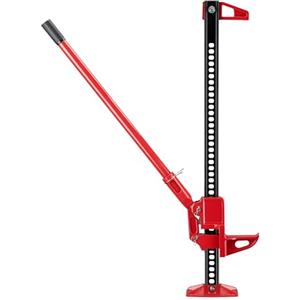 Wiltec Binda Meccanica 48'' Fino a 3000 kg, Altezza di Sollevamento Massima 105 cm, martinetto in Acciaio, cric agricolo Fuoristrada, SUV e ATV