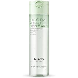 KIKO Milano Pure Clean Micellar Biphase Water, Acqua Micellare Bifasica Per La Detersione Di Viso, Contorno Occhi E Labbra