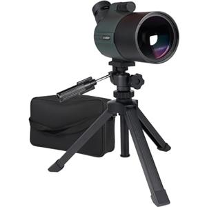 Svbony SV41Pro Mak Cannocchiale con Treppiedi, 28-84X80 FMC Messa a Fuoco a Doppia Velocità, Telescopio Spotting Scope Compatibile Con la Fotocamera WIFI SC001, per Tiro a Segno, Caccia, Birdwatching