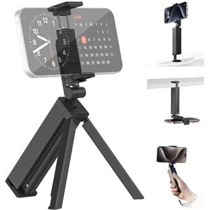 ULANZI SK-02 Treppiede da tavolo, Mini treppiede da viaggio portatile,Selfie stick con rotazione multipunto, Leggero ma stabile, Ideale per vlog tiktok youtube, Compatibile con iPhone/Samsung/Android