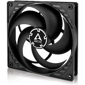 ARCTIC P14 PWM PST - 140 mm Ventola PC, PWM Sharing Technology, Pressione Statica, Connessione PST, Velocità 200-1700 rpm (0 rpm <5%), 0,3 Sone - Nero