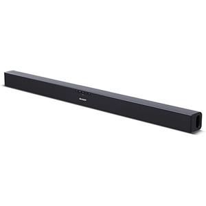 Sharp Soundbar HT-SB140, 150 W, 2.0, HDMI ARC-CEC, Audio Ottico, Telecomando, Ingresso AUX, 95 Cm, Nero Satinato