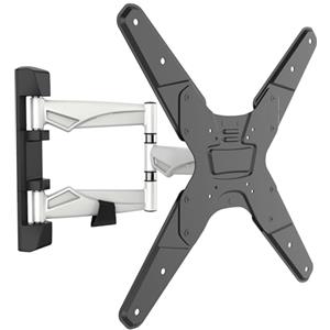 RICOO Supporto TV parete S3244 Girevole Inclinabile Televisore 32-55" (81-140 cm) Staffa universale Televisione LED/LCD/Curvo VESA 75 x 75-400 x 400