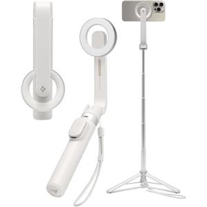 Spigen Bastone Selfie Compatibile con MagSafe Wondersnap MagFit S571W, Selfie Stick Bluetooth con Telecomando, Treppiede Magnetico Portatile per iPhone, Galaxy, Pixel, Xiaomi, GoPro etc - Dune Beige