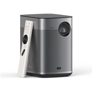 XGIMI Halo+ GTV Proiettore Portatile 1080P, Google TV con licenza Netflix, 700 Lumen ISO, 2 x 5W Altoparlanti Harman Kardon, ISA, Wi-Fi, Schermo di 200", Batteria Integrata con 2,5 Ore di Autonomia