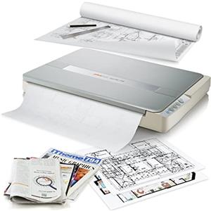 plustek OpticSlim 1180 - Scanner piano di grande formato A3 per progetti e documenti. Design per biblioteche, scuole e Soho. Scansiona A3 per 8 secondi, supporta Mac e PC