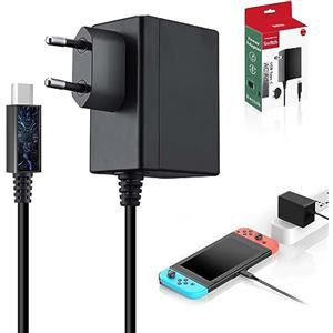Sehawei Caricatore Adattatore AC Type-C a Carica Rapida Charging compatibile con Switch/Switch Lite/Switch Dock/Switch Pro