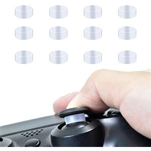 Sehawei 12 anelli in silicone Joystick Protector compatible con Steam Deck/Switch/Xbox/PS4/PS5 Controller,protezione de Joystick|Steam Deck Accessori Transparent