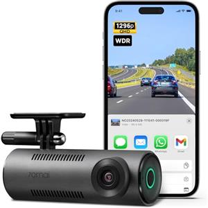70mai 2K Dash Cam Auto M310 1296P Dashcam con WiFi Integrati, WDR, Registrazione in Loop, Modalità Parcheggio, Visione Notturna, Registr. Time-lapse, Controllo APP Telecamera per Auto, Max 256 GB